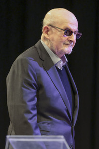 Ulrich Noethen und Salman Rushdie auf der lit.Cologne 2026