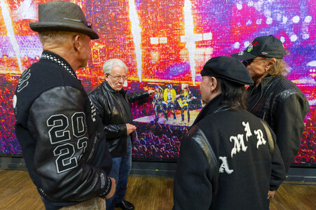 Vernissage 'Pixel of Rock' in Hannover