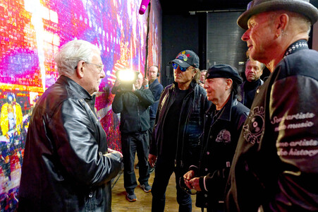 Vernissage 'Pixel of Rock' in Hannover