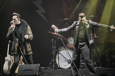 Konzert von The Baseballs in Adelboden