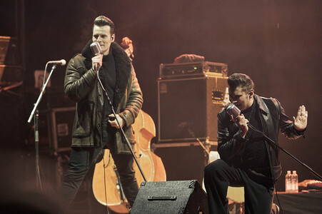 Konzert von The Baseballs in Adelboden