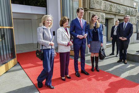 Besuch von Königin Silvia von Schweden in Düsseldorf