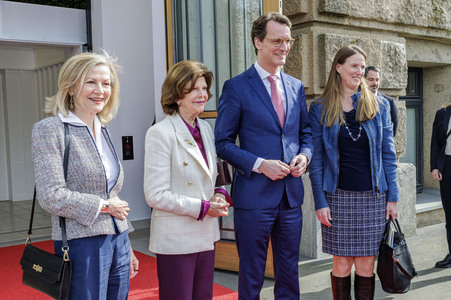 Besuch von Königin Silvia von Schweden in Düsseldorf