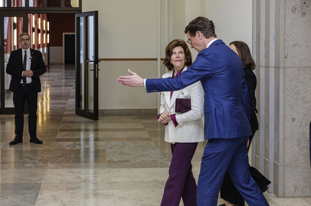 Besuch von Königin Silvia von Schweden in Düsseldorf