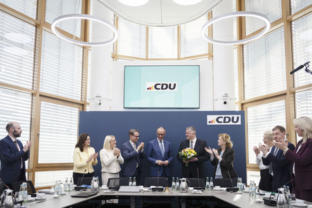 Sitzung des CDU Bundesvorstands in Berlin