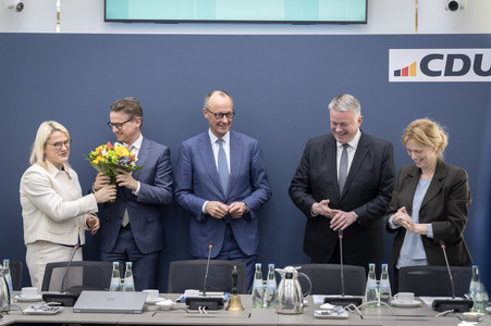 Sitzung des CDU Bundesvorstands in Berlin