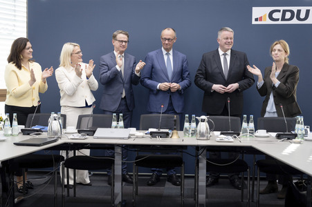 Sitzung des CDU Bundesvorstands in Berlin
