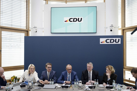 Sitzung des CDU Bundesvorstands in Berlin