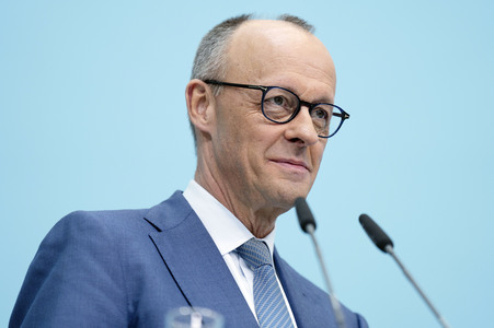 Pressekonferenz zur Sitzung des CDU Bundesvorstands in Berlin