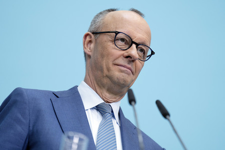 Pressekonferenz zur Sitzung des CDU Bundesvorstands in Berlin