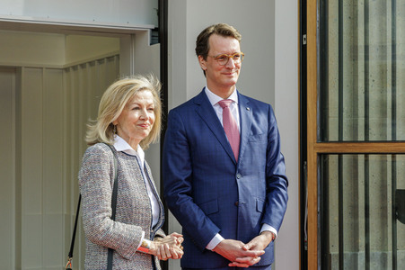 Besuch von Königin Silvia von Schweden in Düsseldorf