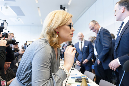 Fraktionssitzung der CDU/CSU-Bundestagsfraktion in Berlin