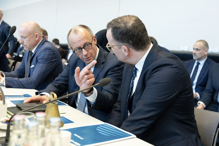 Fraktionssitzung der CDU/CSU-Bundestagsfraktion in Berlin