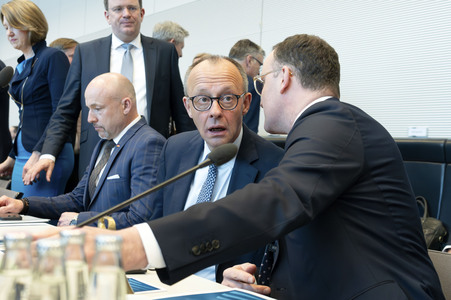 Fraktionssitzung der CDU/CSU-Bundestagsfraktion in Berlin