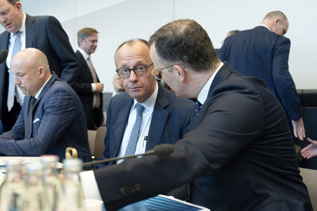 Fraktionssitzung der CDU/CSU-Bundestagsfraktion in Berlin