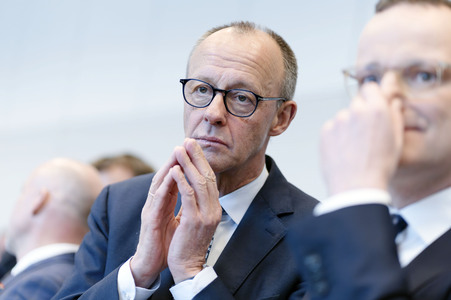 Fraktionssitzung der CDU/CSU-Bundestagsfraktion in Berlin
