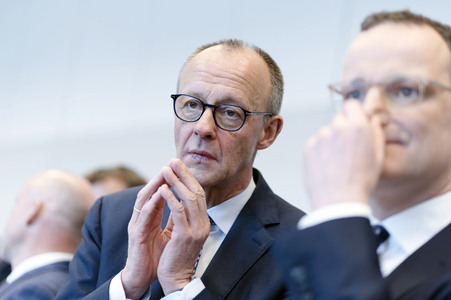 Fraktionssitzung der CDU/CSU-Bundestagsfraktion in Berlin