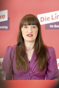 Fraktionssitzung der Bundestagsfraktion der Partei Die Linke in Berlin