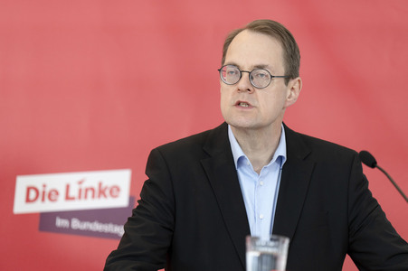 Fraktionssitzung der Bundestagsfraktion der Partei Die Linke in Berlin
