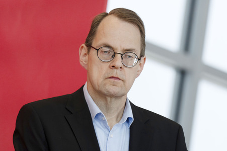 Fraktionssitzung der Bundestagsfraktion der Partei Die Linke in Berlin