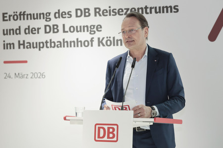 Wiedereröffnung des Reisezentrums und der DB Lounge in Köln