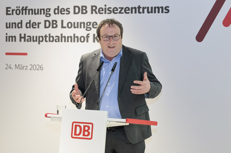Wiedereröffnung des Reisezentrums und der DB Lounge in Köln