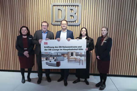 Wiedereröffnung des Reisezentrums und der DB Lounge in Köln