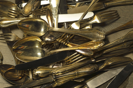 Symbolfoto Silberbesteck