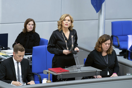 67. Sitzung des Deutschen Bundestages in Berlin