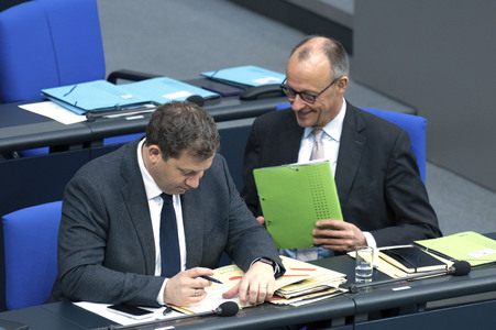 68. Sitzung des Deutschen Bundestages in Berlin
