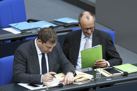 68. Sitzung des Deutschen Bundestages in Berlin