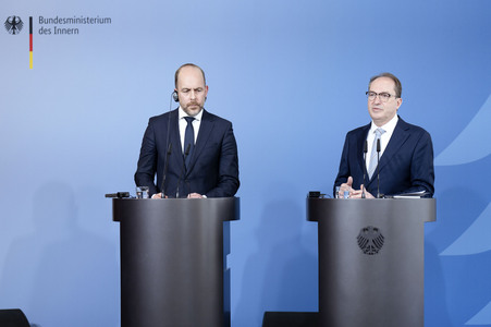 Treffen von Bart van den Brink und Alexander Dobrindt in Berlin