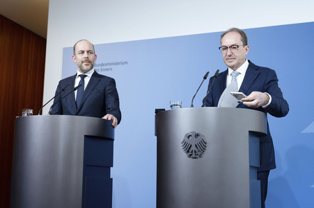Treffen von Bart van den Brink und Alexander Dobrindt in Berlin