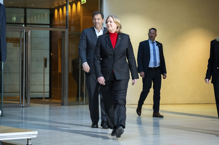 Sondersitzung der SPD in Berlin