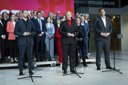 Sondersitzung der SPD in Berlin