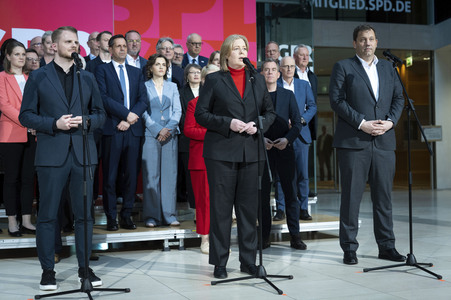 Sondersitzung der SPD in Berlin