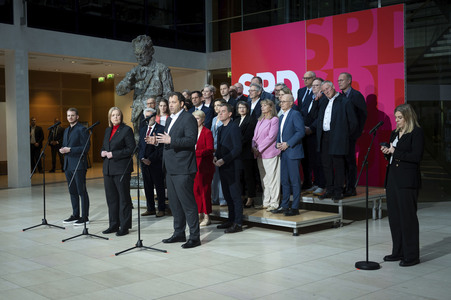 Sondersitzung der SPD in Berlin