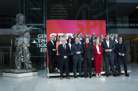 Sondersitzung der SPD in Berlin