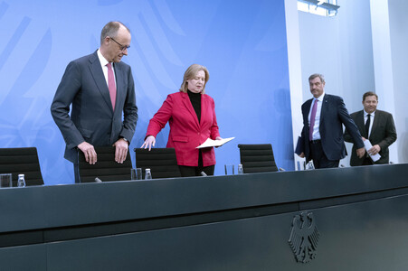 Pressestatement nach den Gesprächen der Koalition in Berlin