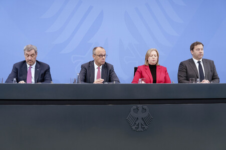 Pressestatement nach den Gesprächen der Koalition in Berlin