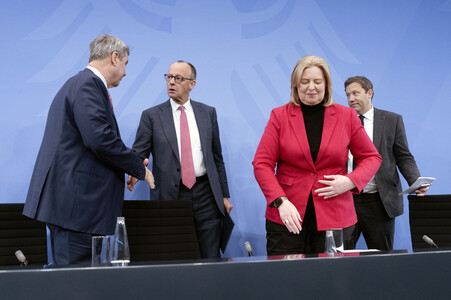 Pressestatement nach den Gesprächen der Koalition in Berlin