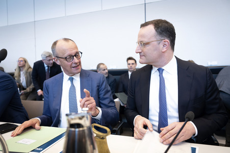 Fraktionssitzung der CDU/CSU-Bundestagsfraktion in Berlin