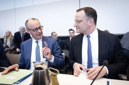 Fraktionssitzung der CDU/CSU-Bundestagsfraktion in Berlin