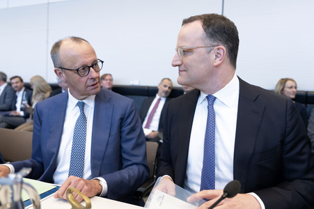 Fraktionssitzung der CDU/CSU-Bundestagsfraktion in Berlin