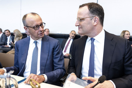 Fraktionssitzung der CDU/CSU-Bundestagsfraktion in Berlin