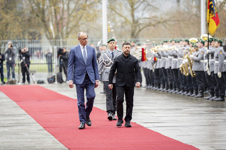 Empfang des Präsidenten der Ukraine in Berlin