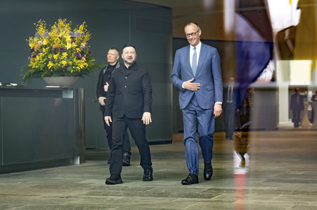 Empfang des Präsidenten der Ukraine in Berlin