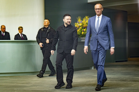 Empfang des Präsidenten der Ukraine in Berlin