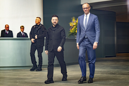 Empfang des Präsidenten der Ukraine in Berlin
