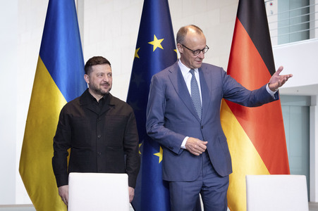 Empfang des Präsidenten der Ukraine in Berlin